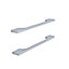 Cooke & Lewis Silver Chrome effect Bar Cabinet Handle, Pack of 2