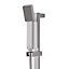 Cooke & Lewis Siony Gloss Chrome effect Wall-mounted Mixer Shower