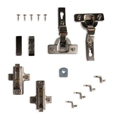 Cooke & Lewis Soft-close 105° Soft-close Cabinet hinge, Pack of 2