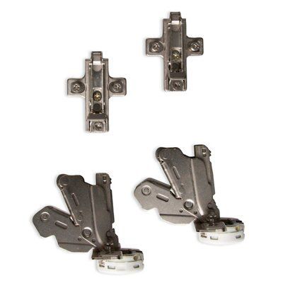Cooke & Lewis Soft-close 155° Soft-close Cabinet hinge, Pack of 2