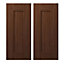 Cooke & Lewis Sorella Gloss Brown Cabinet (W)600mm (H)852mm