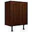 Cooke & Lewis Sorella Gloss Brown Cabinet (W)600mm (H)852mm