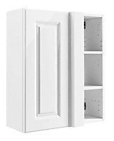 Cooke & Lewis Sorella Gloss White Wall corner Cabinet (W)500mm (H)672mm
