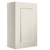 Cooke & Lewis Sorella Mussel Wall Cabinet (W)300mm (H)672mm