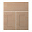 Cooke & Lewis Sorella Oak effect Cabinet (H)85.2cm (W)60cm