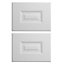 Cooke & Lewis Sorella Tall Gloss White Double Cabinet (H)197.2cm (W)30cm