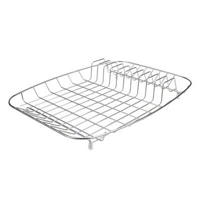 Cooke & Lewis Stainless steel effect Drainer, (W)435mm