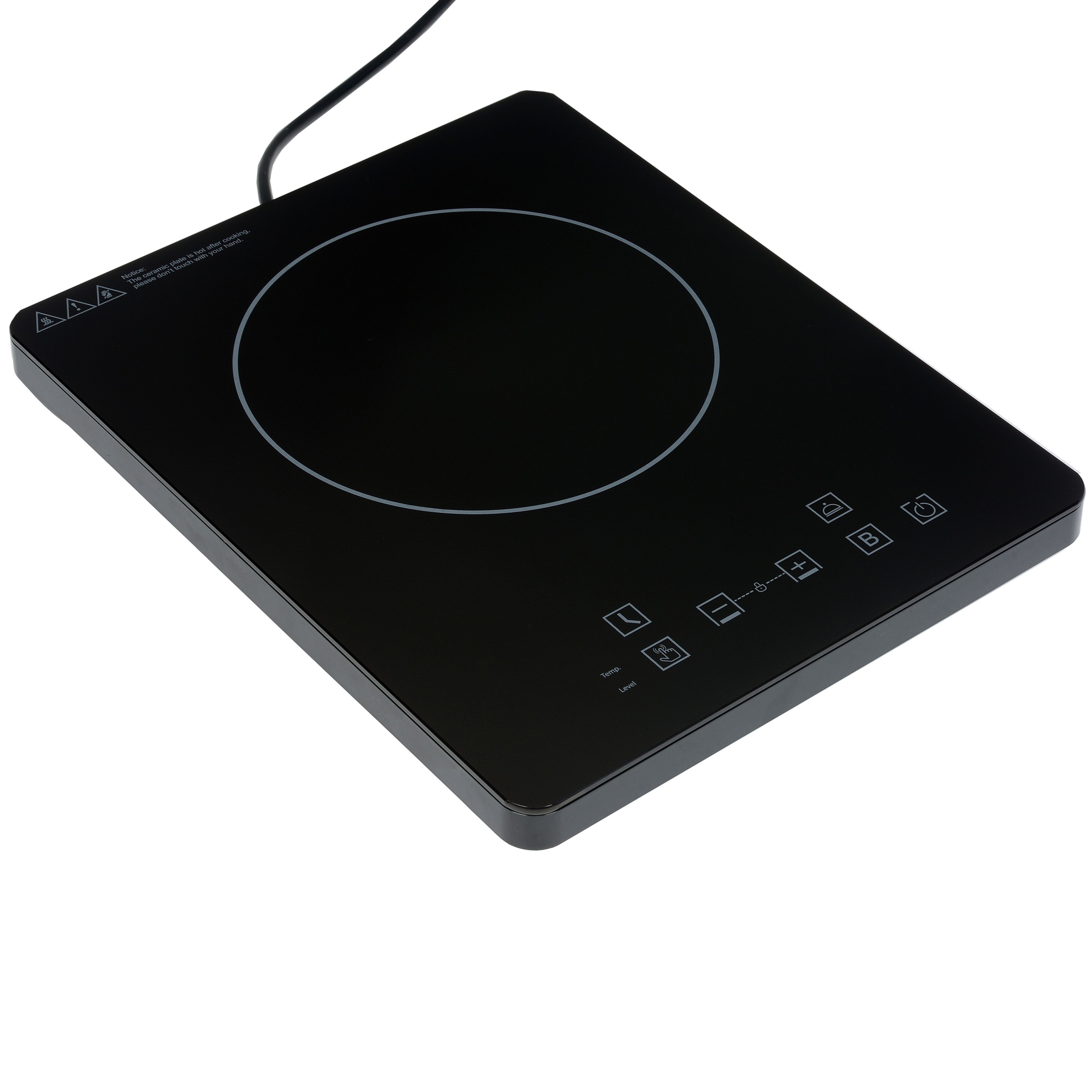 Cooke Lewis STW2020 1 Zone Black Glass Induction Portable Hob W   Cooke Lewis Stw2020 1 Zone Black Glass Induction Portable Hob W 280mm~3663602885481 01c