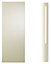 Cooke & Lewis Tall High gloss Cream Curved Wall pilaster, (H)937mm