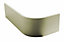 Cooke & Lewis Taupe Open grain effect Curved Plinth, (L)750mm