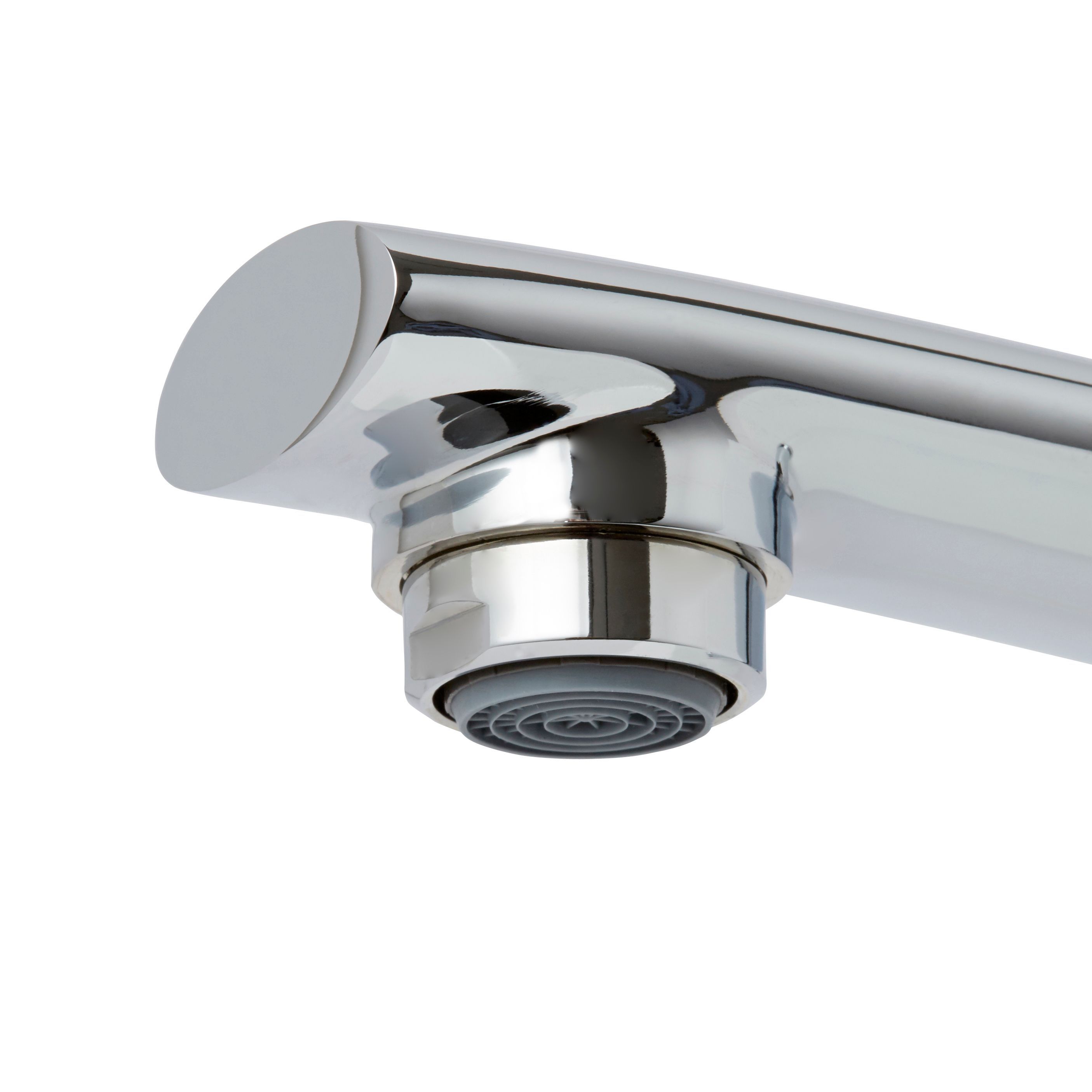 Cooke & Lewis Tolmer Chrome effect Kitchen Top lever Tap