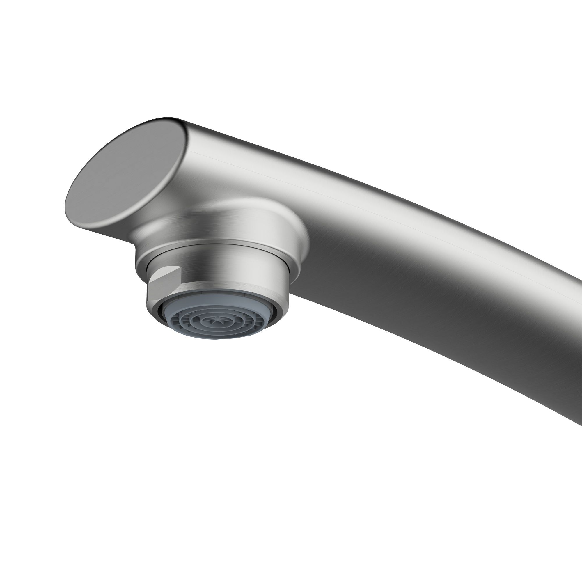 Cooke & Lewis Tolmer Nickel effect Kitchen Top lever Tap