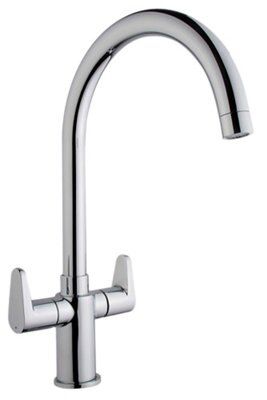 Cooke & Lewis Tone Chrome effect Kitchen Monobloc Tap