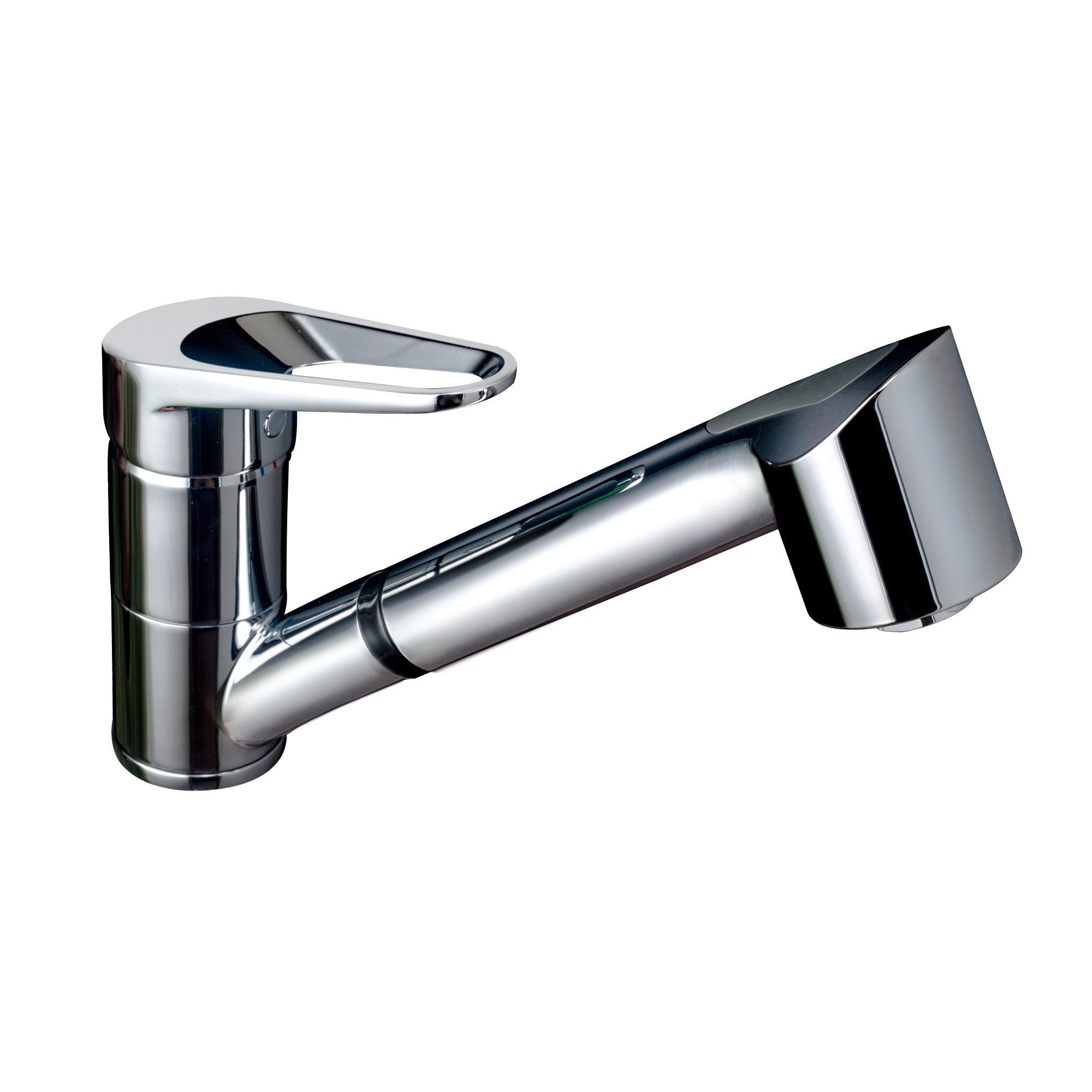 Cooke & Lewis Torrent Chrome effect Kitchen Monobloc Tap