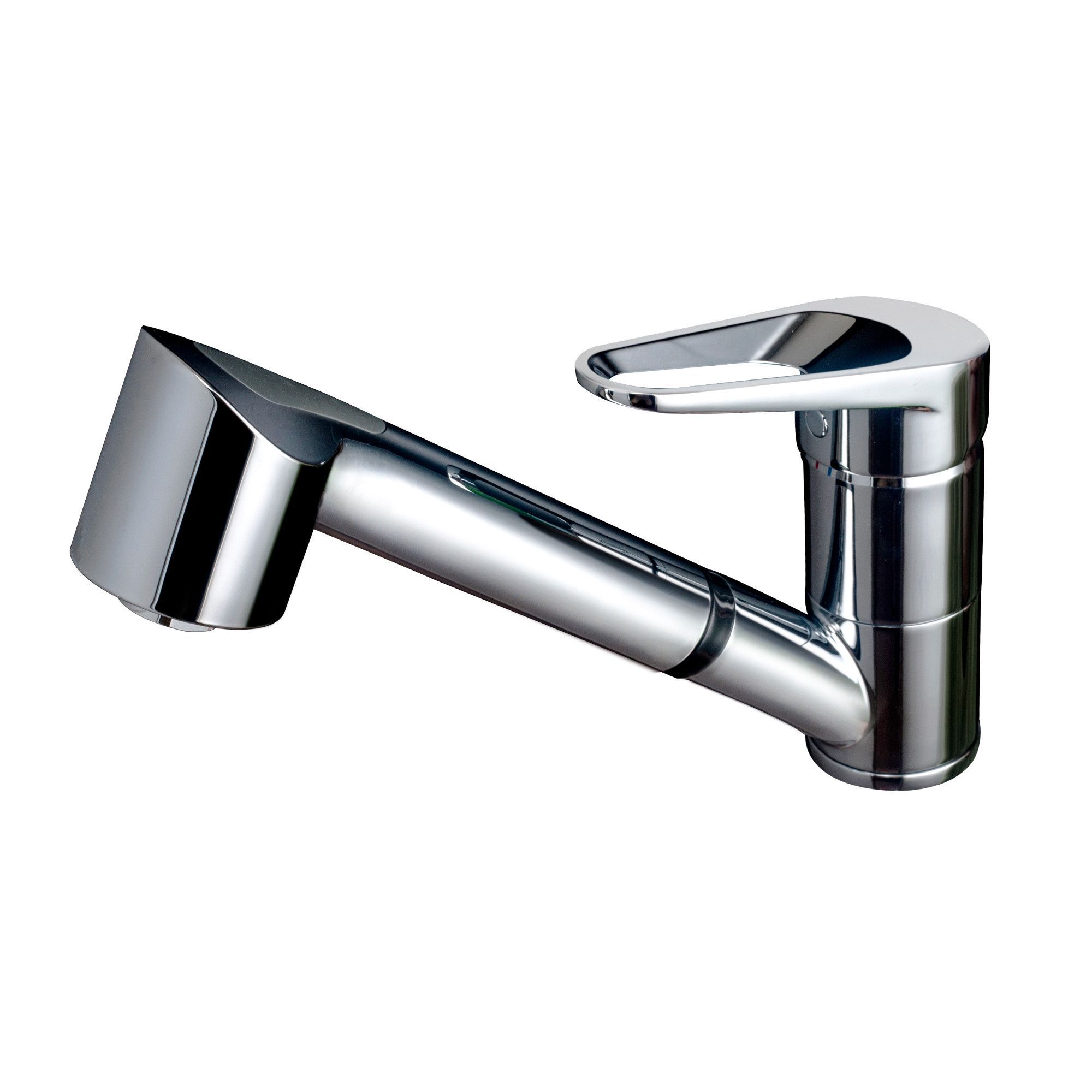 Cooke & Lewis Torrent Chrome effect Kitchen Monobloc Tap