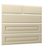 Cooke & Lewis Traditional 5 drawer Cream Drawer front pack 896mm