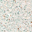 Cooke & Lewis Triassic White Gemstone effect Solid resin Splashback, (H)450mm (T)6mm