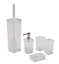 Cooke & Lewis Urmia Gloss Transparent Plastic Freestanding Soap dispenser