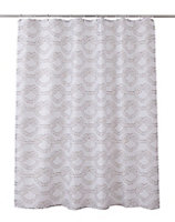 Cooke & Lewis Vedi Multicolour Rope knot Shower curtain (W)180cm