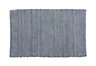Cooke & Lewis Vorma Celadon Stripe & Tufty Rectangular Bath mat (L)80cm (W)50cm