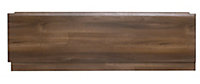 Cooke & Lewis Walnut effect Front Bath panel (H)56cm (W)170cm