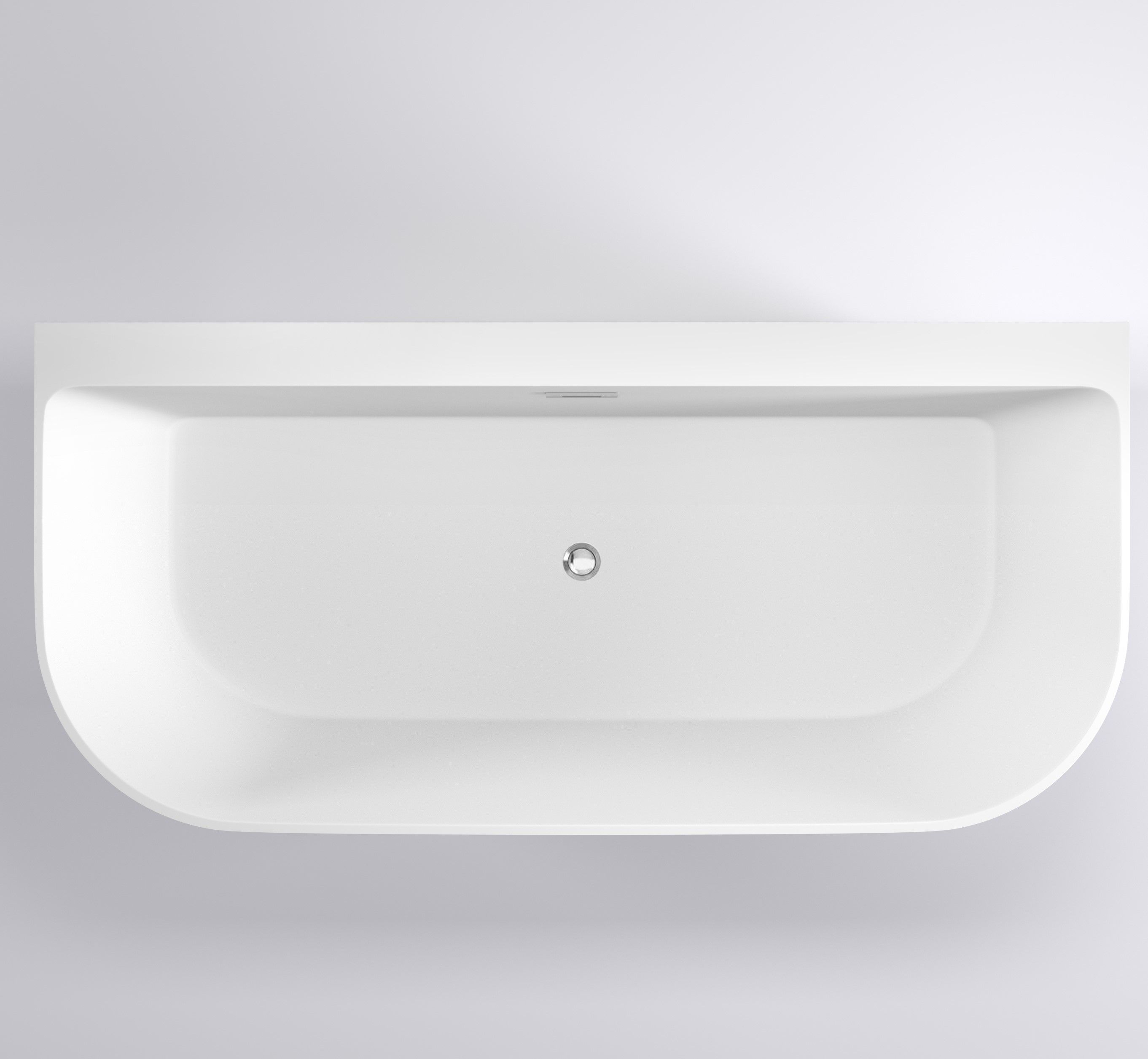 Cooke & Lewis White Acrylic Modern Oval Freestanding Bath (L)1700mm (W)800mm