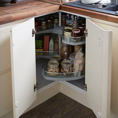 Small corner deals base cabinet