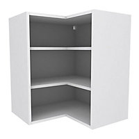 Cooke & Lewis White Deep corner Wall cabinet, (W)625mm (D)335mm