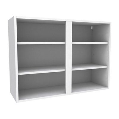 Cooke & Lewis White Deep Wall cabinet, (W)1000mm (D)335mm