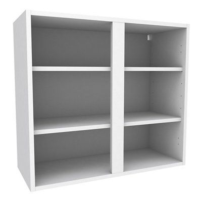 Cooke & Lewis White Deep Wall cabinet, (W)800mm (D)335mm