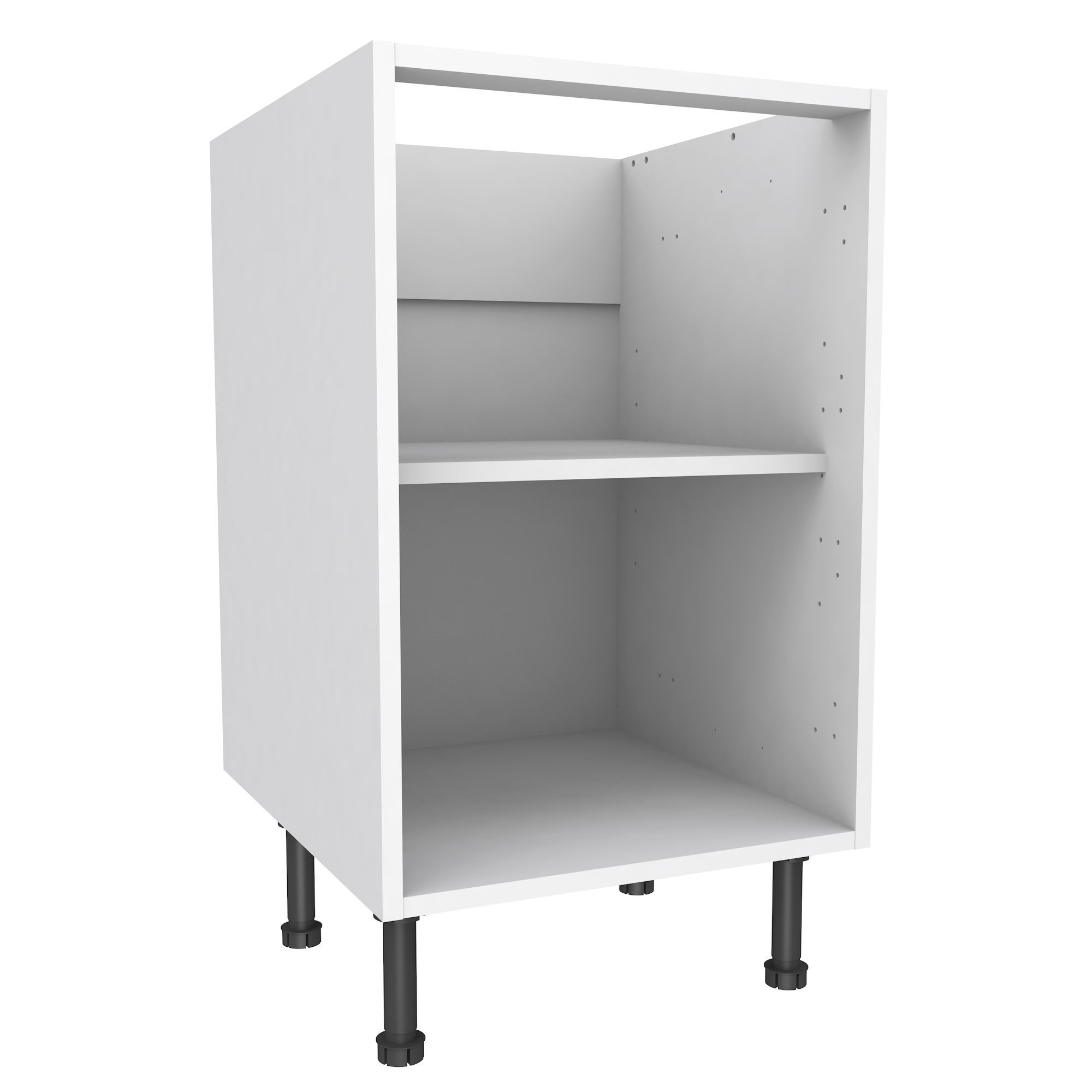 Cooke & Lewis White Standard Base cabinet, (W)500mm