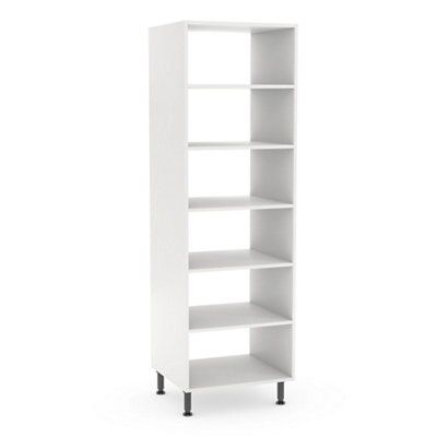 Cooke & Lewis White Standard Larder cabinet, (W)600mm