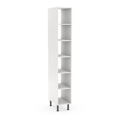 Cooke & Lewis White Tall Larder cabinet, (W)300mm | DIY at B&Q