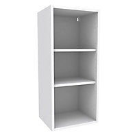 Cooke & Lewis White Tall Standard Wall cabinet, (W)400mm (D)335mm
