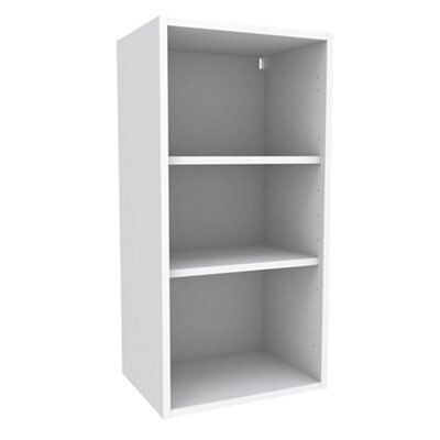 Cooke & Lewis White Tall Standard Wall cabinet, (W)450mm (D)335mm