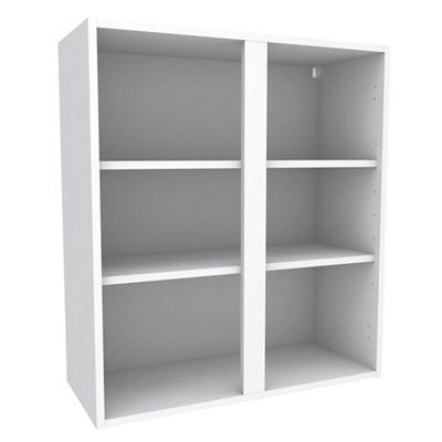 Cooke & Lewis White Tall Standard Wall cabinet, (W)800mm (D)335mm