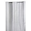Cooke & Lewis White Waffle Shower curtain (H)200cm (W)180cm