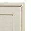 Cooke & Lewis Woburn Framed Ivory Oven housing Cabinet door (W)600mm