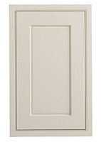 Cooke & Lewis Woburn Framed Ivory Standard Cabinet door (W)450mm (H)720mm (T)22mm