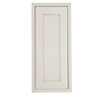 Cooke & Lewis Woburn Framed Ivory Tall Cabinet door (W)400mm (H)900mm (T)22mm