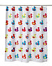 Cooke & Lewis Yojoa Multicolour Duck Shower curtain (W)180cm