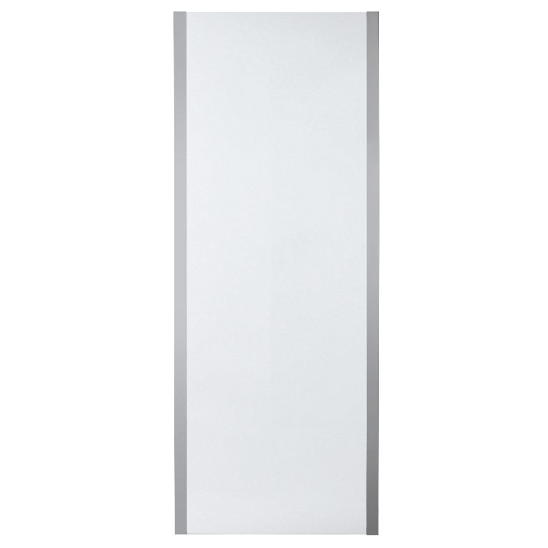 Cooke & Lewis Zilia Stainless steel Fixed Shower panel (H)2000mm (W)800mm