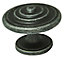Cooke & Lewis Zinc alloy Pewter effect Round Cabinet Knob (Dia)35mm