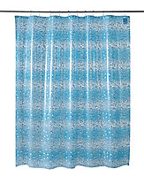 Cooke & Lewis Zuari Blue Bubble Shower curtain (W)180cm