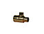 Copper End feed Reducing Tee (Dia) 22mm x 15mm x 22mm