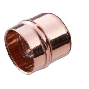 Copper Solder ring Stop end, Pack of 2