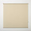 Corded Ivory Plain Daylight Roller Blind (W)120cm (L)160cm