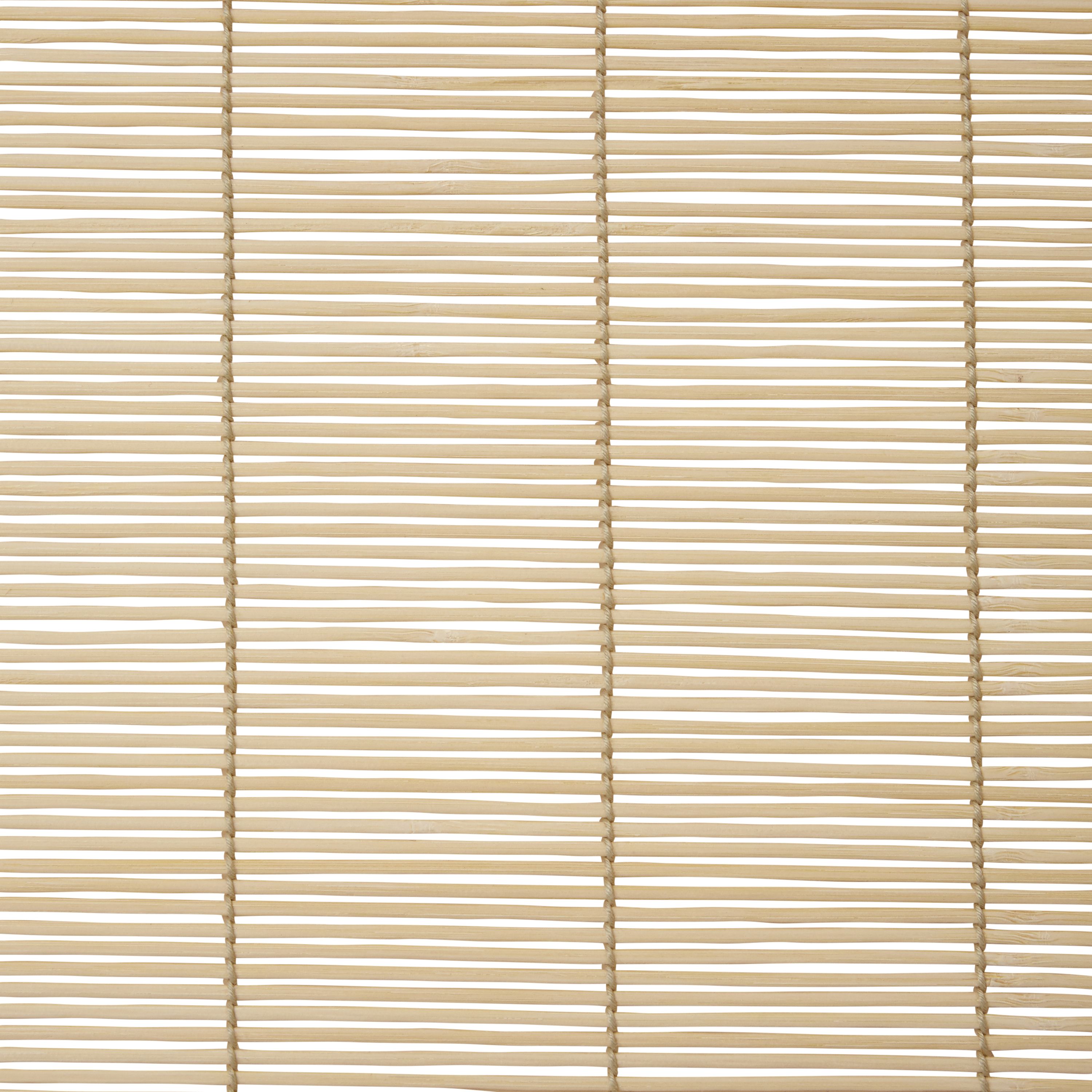 Corded Natural Plain Daylight Roller Blind (W)160cm (L)180cm
