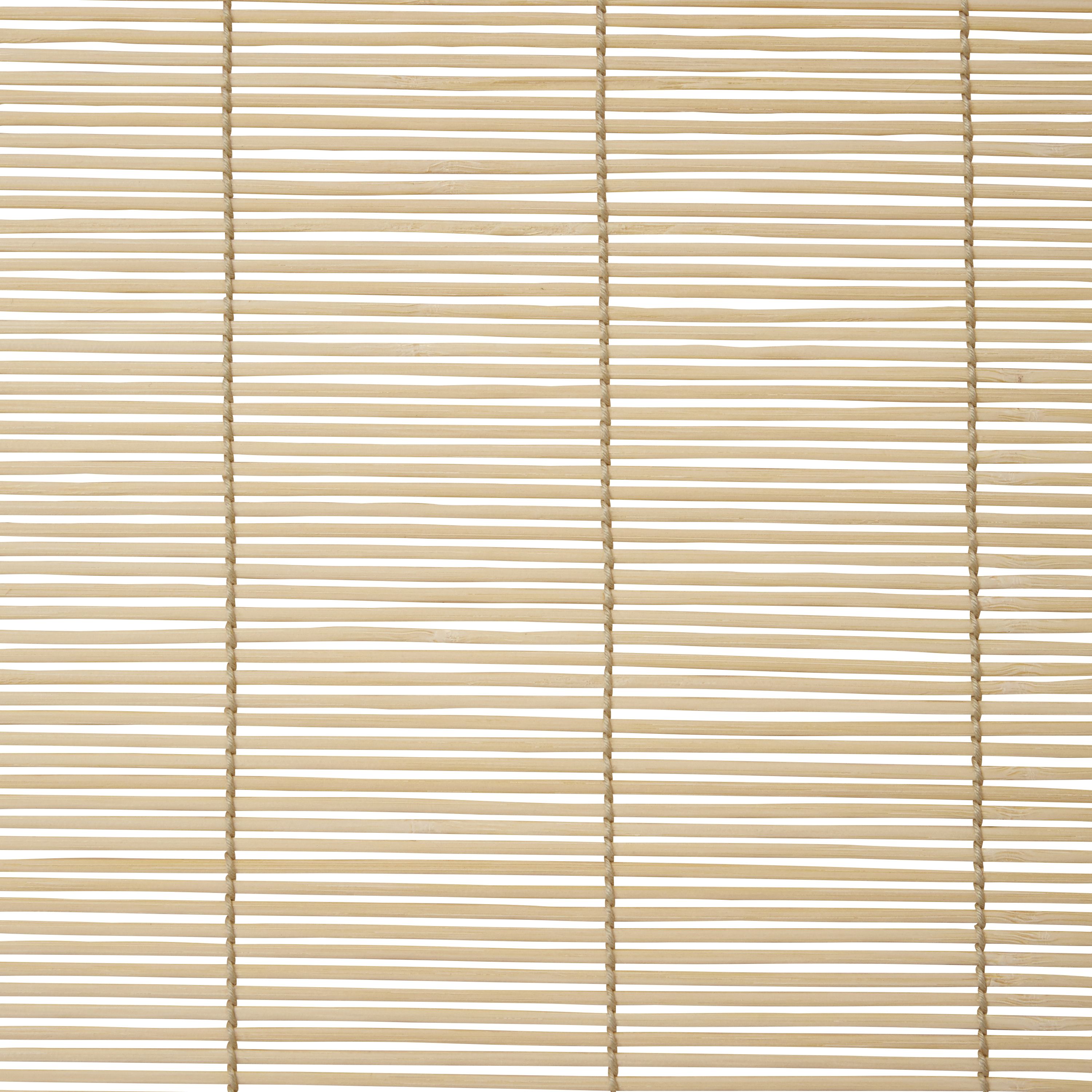 Corded Natural Plain Daylight Roller Blind (W)90cm (L)180cm