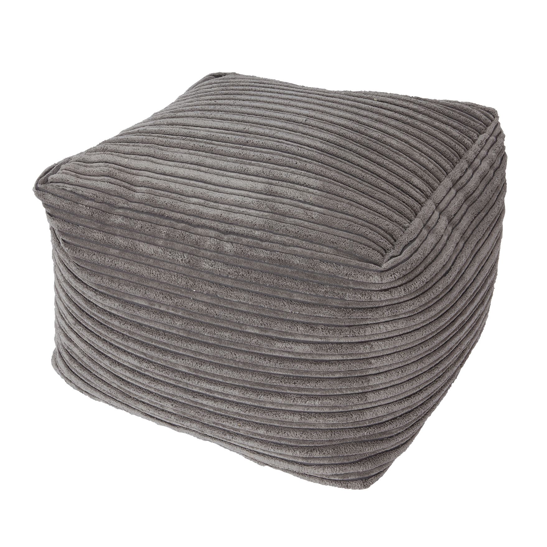 Core Cord Bean bag cube, Grey